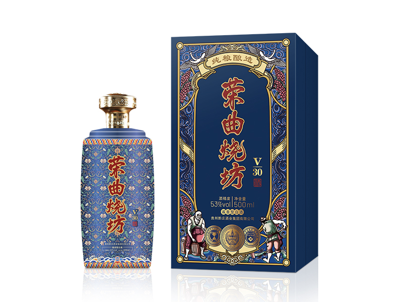 荣曲烧坊V30 酱香型 53度 500ml